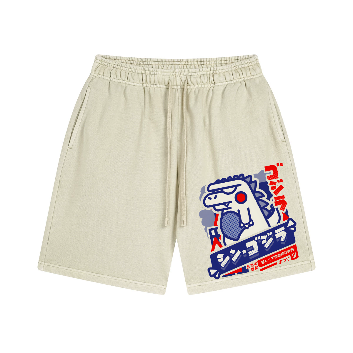 Dinosaur Vintage Pure Thick Cotton Shorts