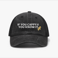 If You Cappy You Know It Vintage Cotton Breathable Hat