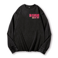 In Sushi We Trust Vintage Washed Cotton Back Art Long-sleeve T-shirt
