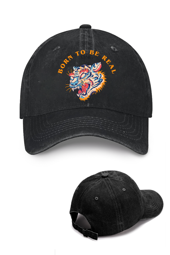 Tiger Vintage Cotton Cap
