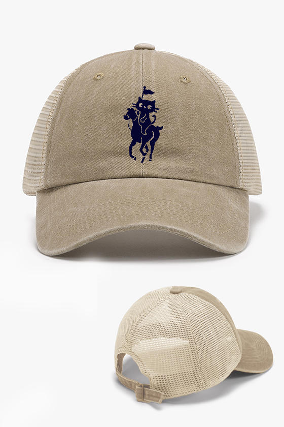 Neko Cat Vintage Cotton Breathable Hat