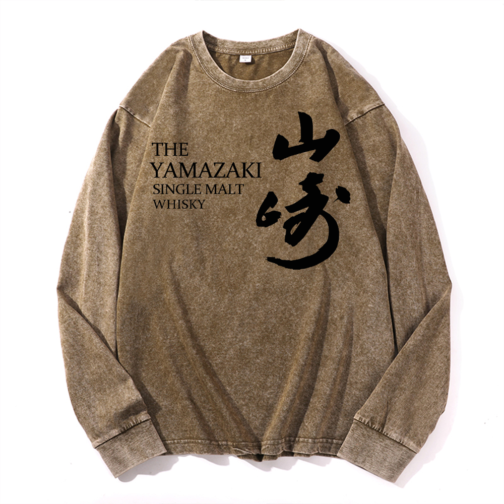Yamazaki Vintage Cotton Wash Long-sleeve T-shirt