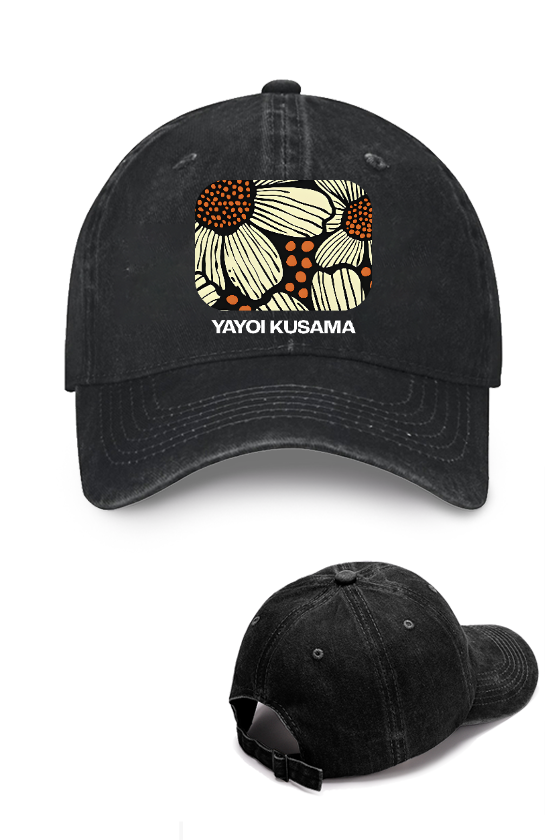 Yayoi Kusama Daisy Flower Vintage Cotton Cap
