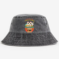 Lucky Cat Ramen Vintage 100% Cotton Bucket Hat