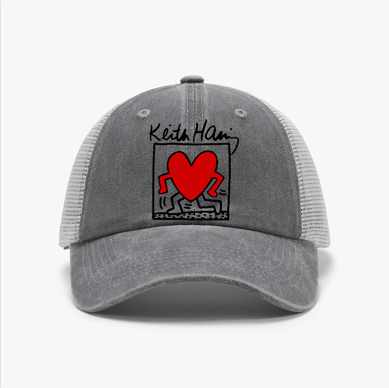 Keith Haring Vintage Cotton Breathable Hat