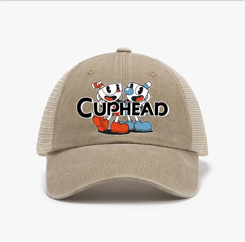 Cuphead Vintage Cotton Breathable Hat