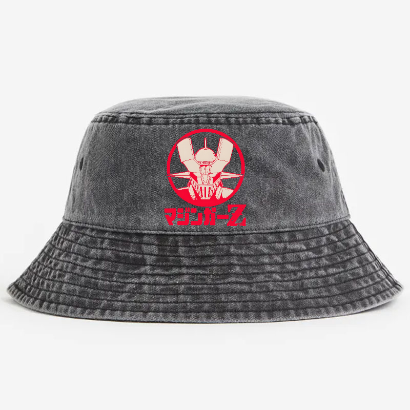 Mazinger Z Vintage 100% Cotton Bucket Hat