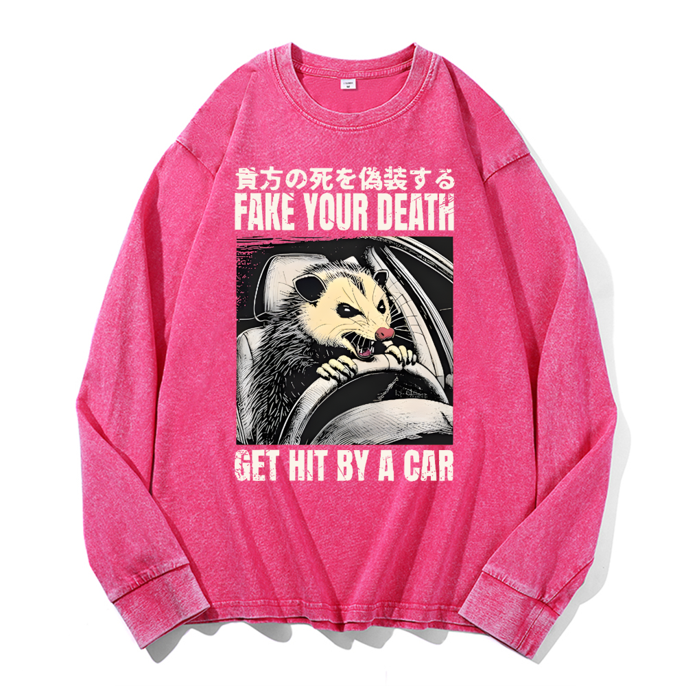 Badger Vintage Cotton Wash Crewneck Sweatshirt