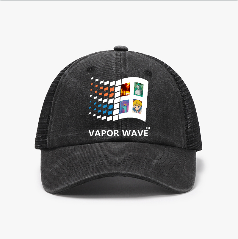Vaporwave 95 Vintage Cotton Breathable Hat