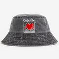 Keith Haring Vintage 100% Cotton Bucket Hat