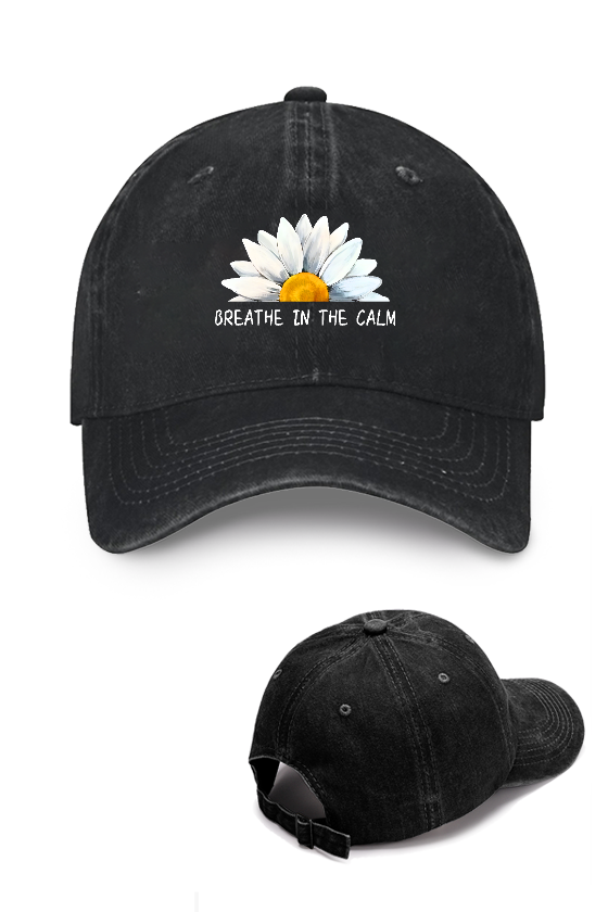 Chrysanthemums Vintage Cotton Cap