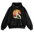 Vintage Washed Thick Cotton Hoodie