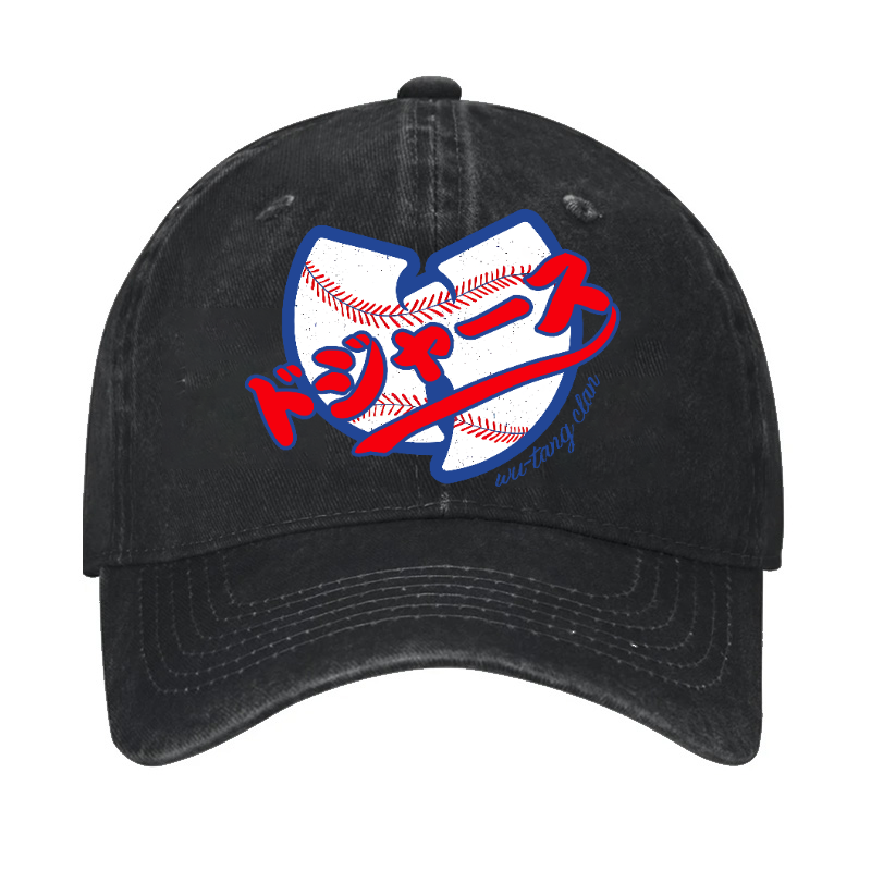 Dodgers Dream Wu Tang Clan Baseball Vintage Cotton Cap
