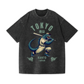 Tokyo Kanto Japan Vintage Wash Japanese Design T-Shirt