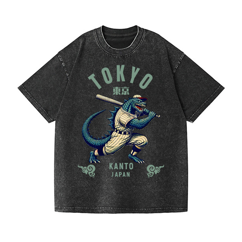 Tokyo Kanto Japan Vintage Wash Japanese Design T-Shirt