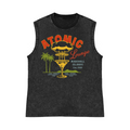 Hiroshima Atomic Marshall Island Pure Cotton Wash-Dyed Sleeveless Tank Top