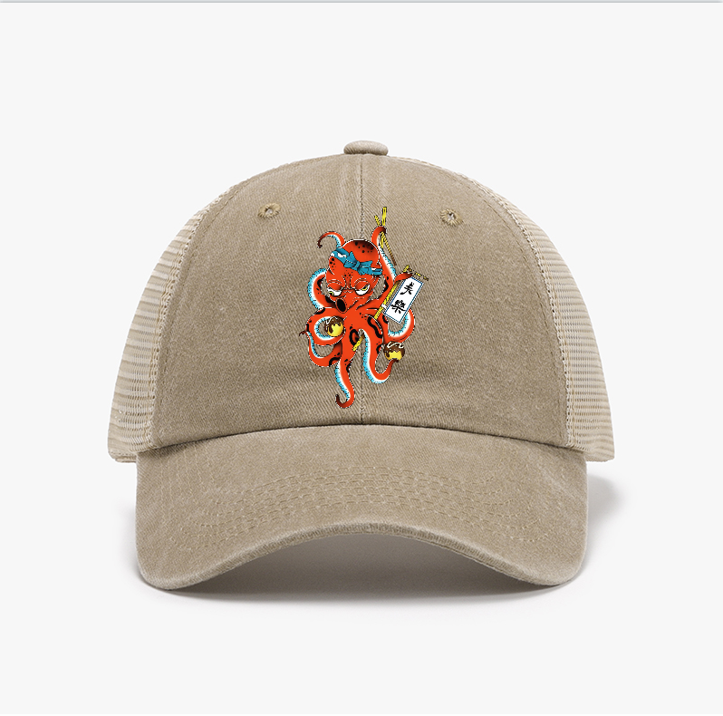 Osaka Takoyaki Vintage Cotton Breathable Hat