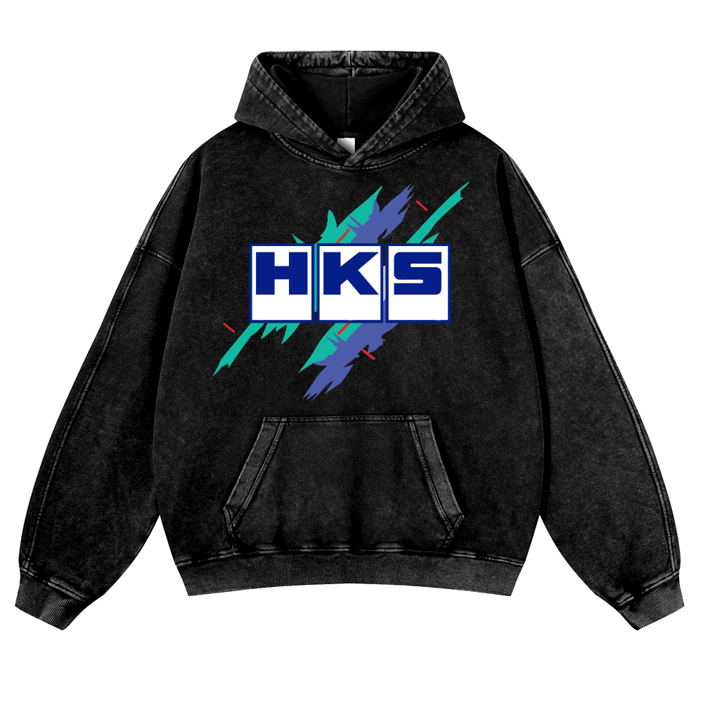 Vintage Washed Thick Cotton Hoodie