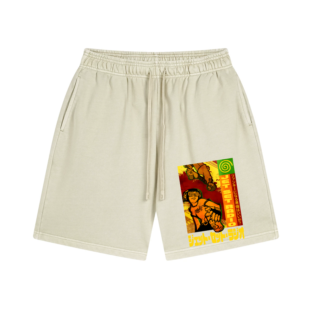 Jet Set Radio Vintage Pure Thick Cotton Shorts
