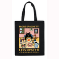 Spaghetti Cat Japanese Style Canvas Tote Bag