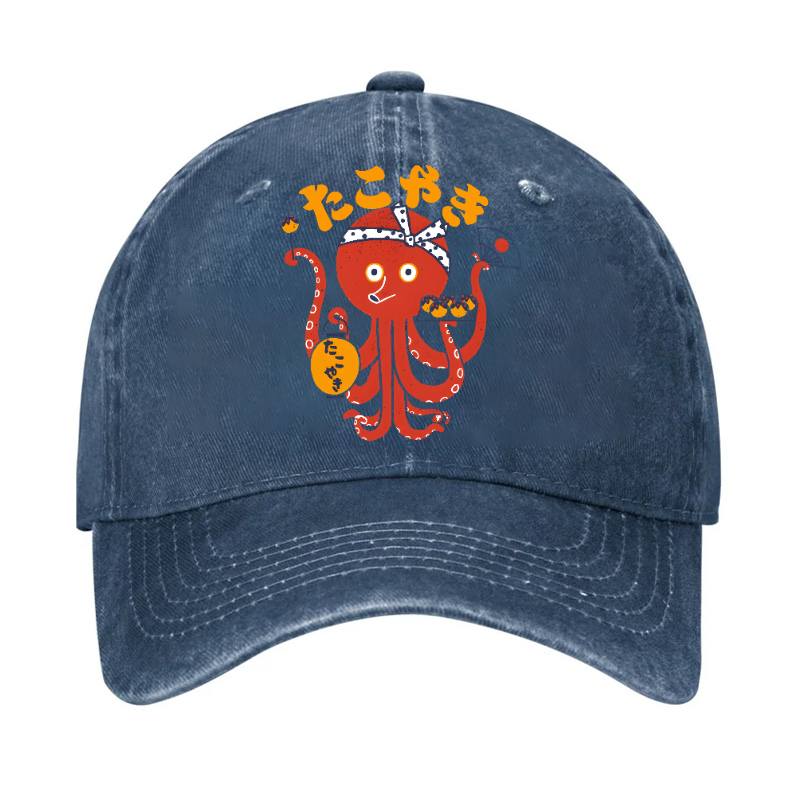 Takoyaki Vintage Cotton Cap