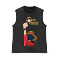 Pure Cotton Wash-Dyed Sleeveless Tank Top