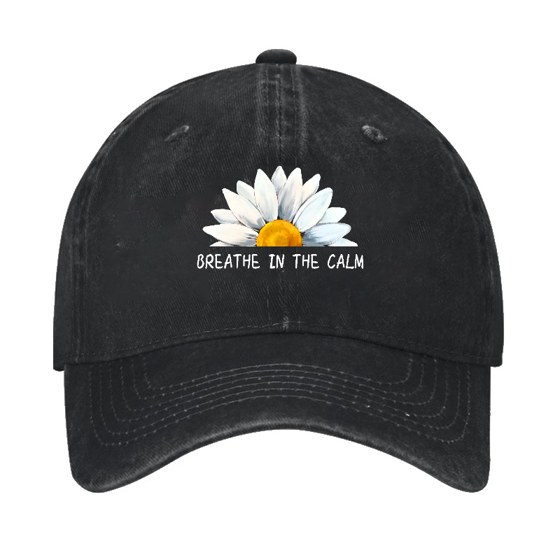 Chrysanthemums Vintage Cotton Cap