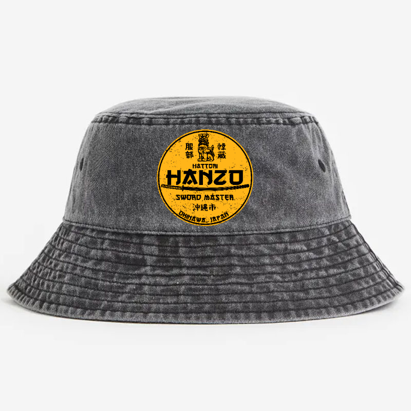 Hattori Hanzo Vintage 100% Cotton Bucket Hat