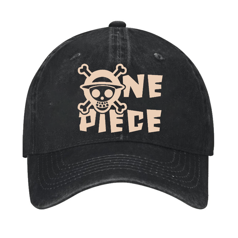 One Piece Luffy Vintage Cotton Cap
