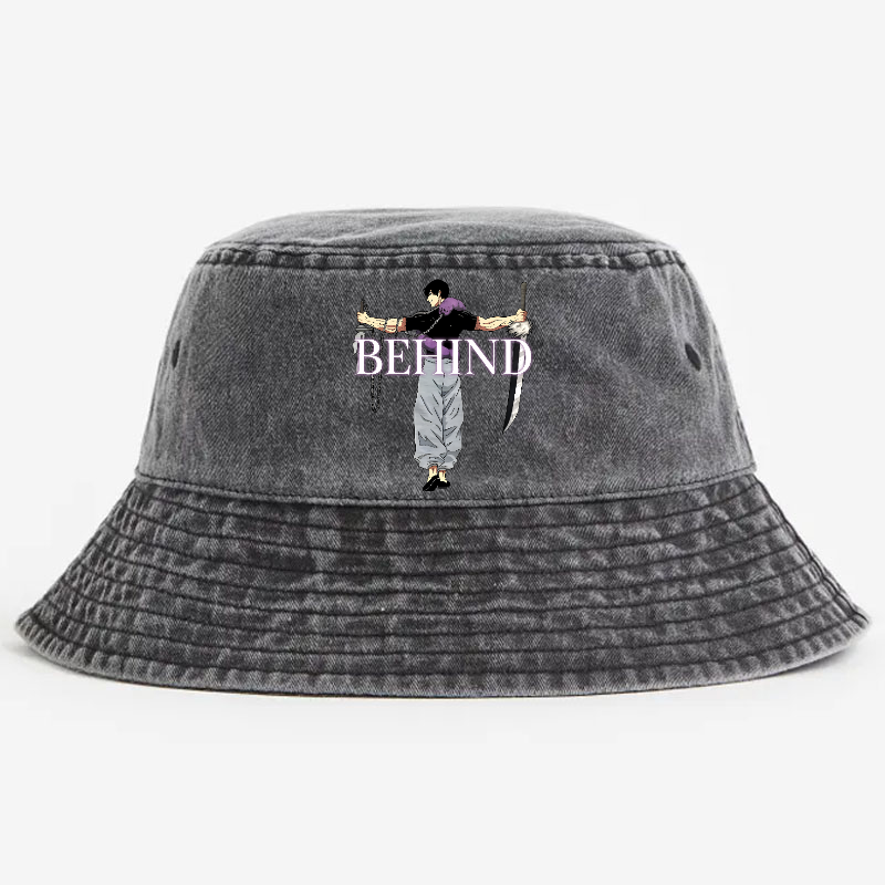 Jujutsu Kaisen Vintage 100% Cotton Bucket Hat