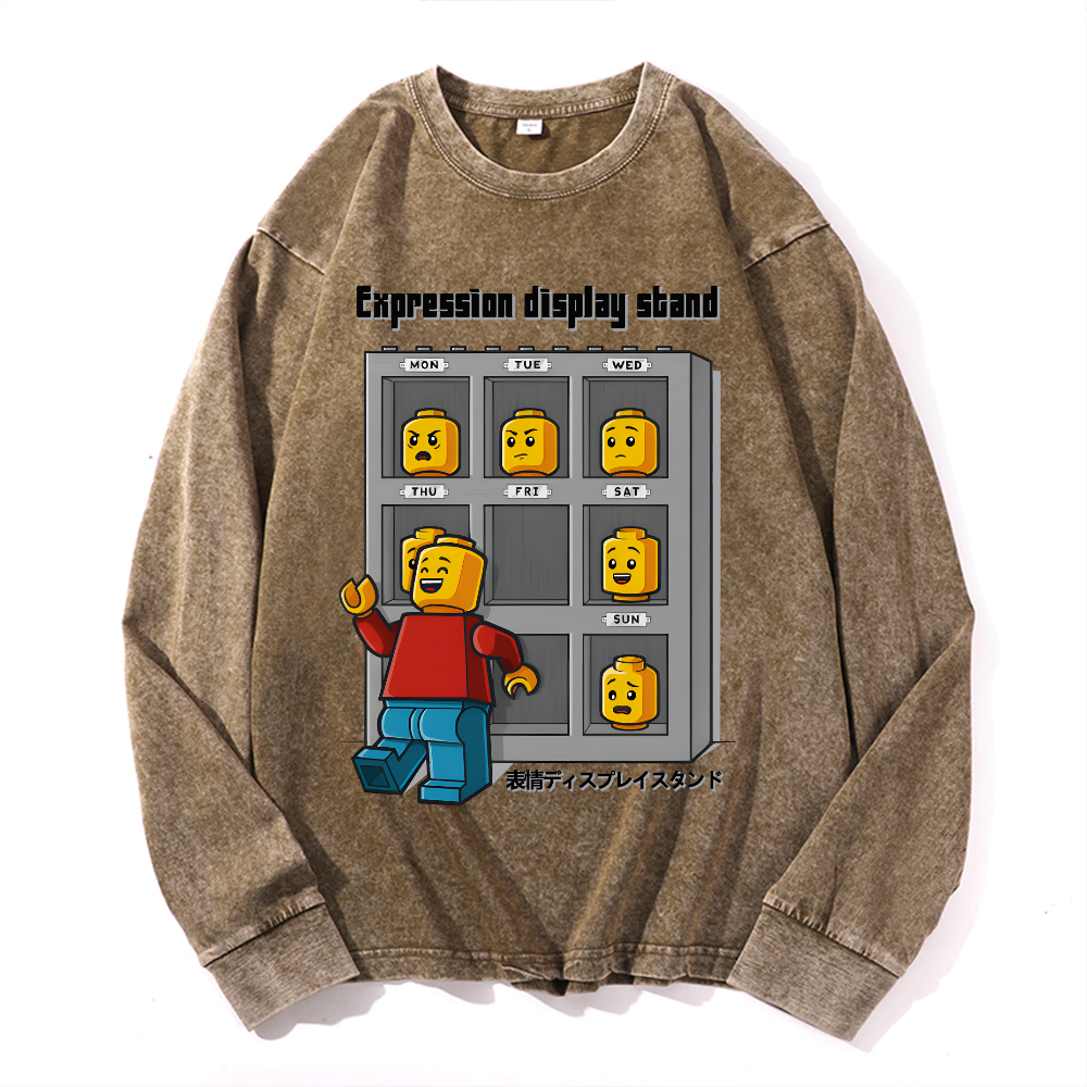 Lego Vintage Cotton Wash Long-sleeve T-shirt