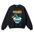 Tokyo Kaiju Vintage Cotton Blend Crewneck Sweatshirt