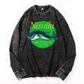 Nishiki Vintage Cotton Wash Crewneck Long-Sleeve T-Shirt