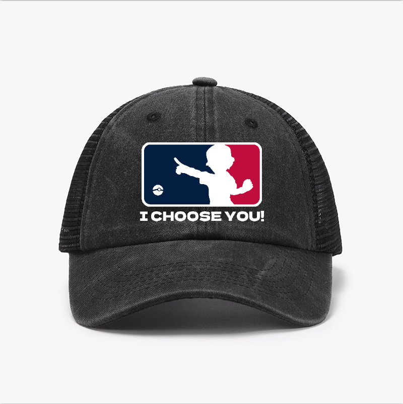 Pokemen Vintage Cotton Breathable Hat