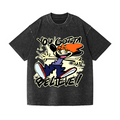 PaRappa the Rapper Vintage Wash Japanese Design T-Shirt