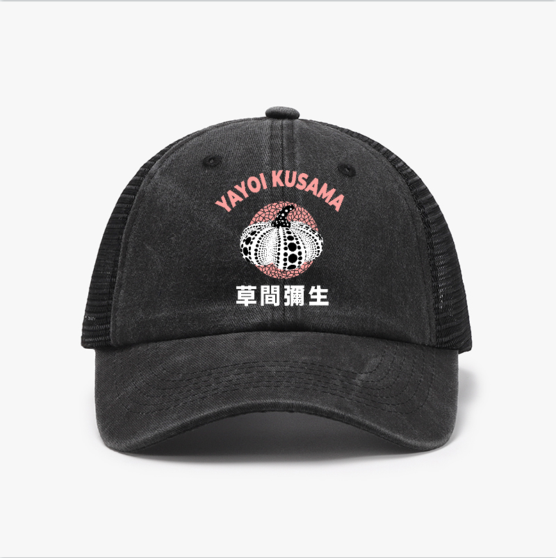 Yayoi Kusama Pumpkin Vintage Cotton Breathable Hat