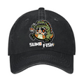 Sumo Fish Daruma Sushi Vintage Cotton Cap
