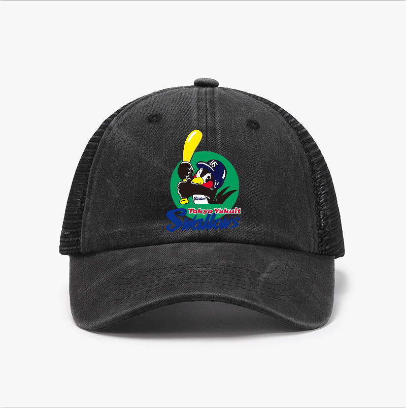 Tokyo Yakult Swallows Baseball Vintage Cotton Breathable Hat