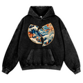 Vintage Washed Thick Cotton Hoodie