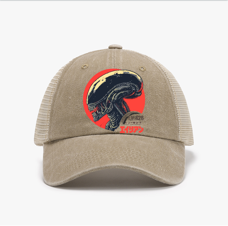 Alien Vintage Cotton Breathable Hat