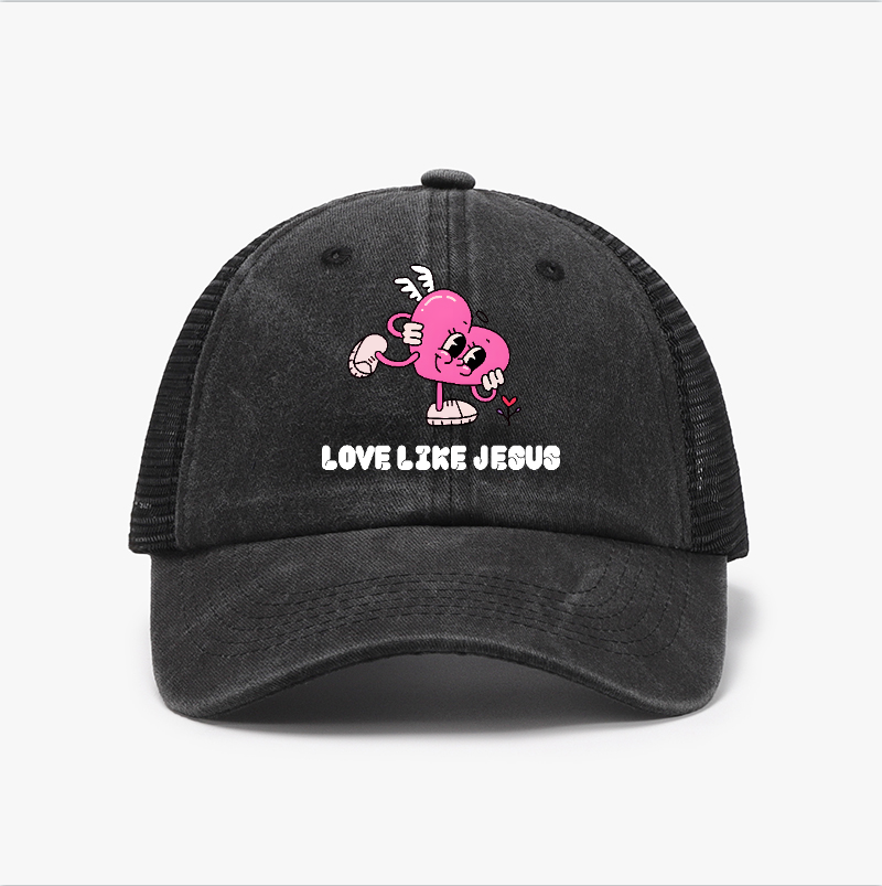 Love Like Jesus Vintage Cotton Breathable Hat