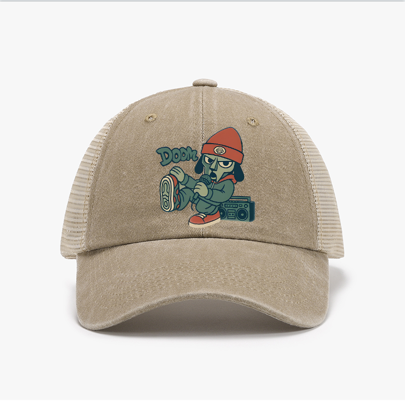 PaRappa the Rapper MF Doom Vintage Cotton Breathable Hat