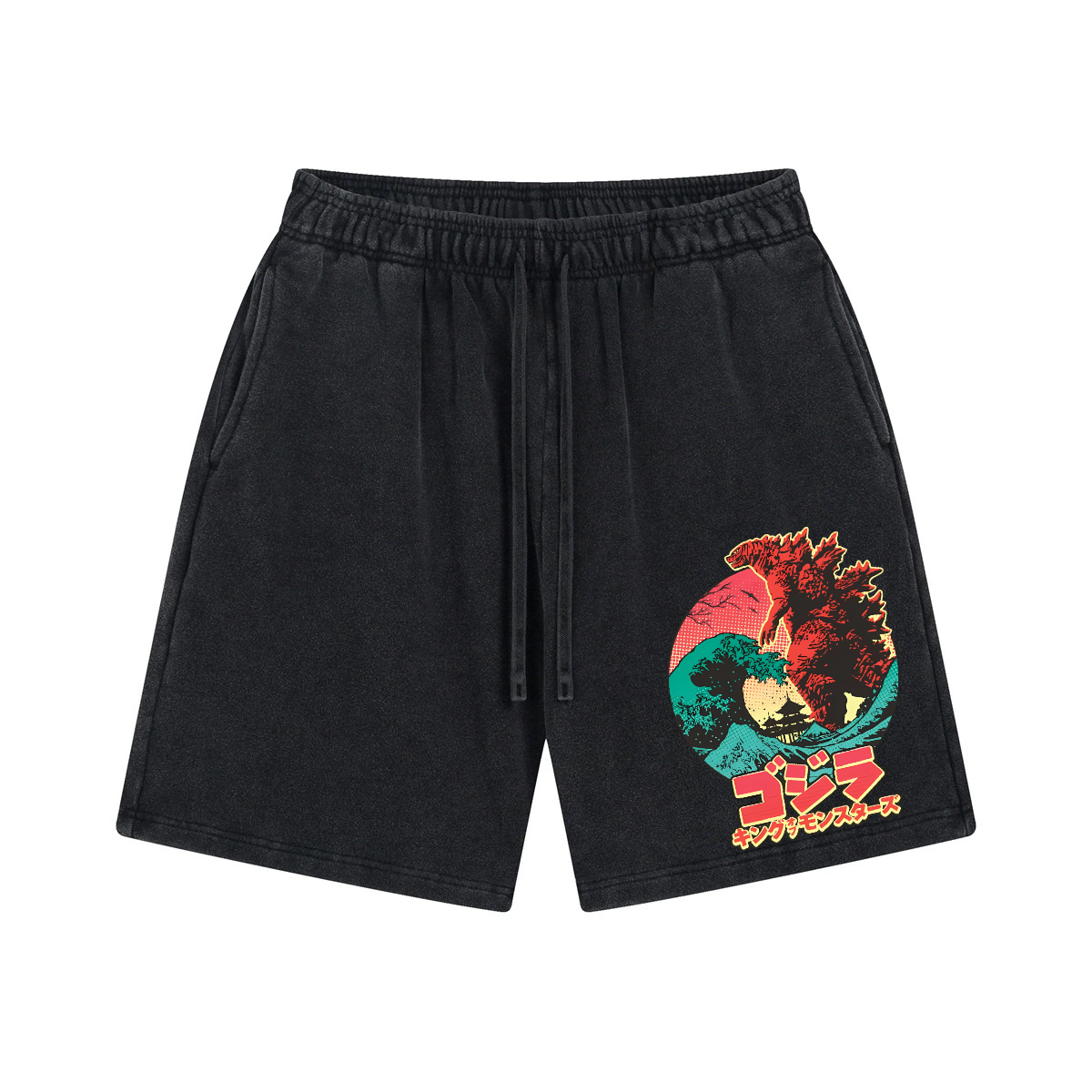 Dinosaur Vintage Pure Thick Cotton Shorts