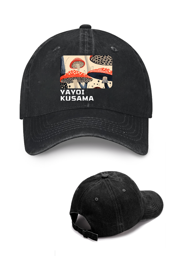 Yayoi Kusama Mushroom Vintage Cotton Cap