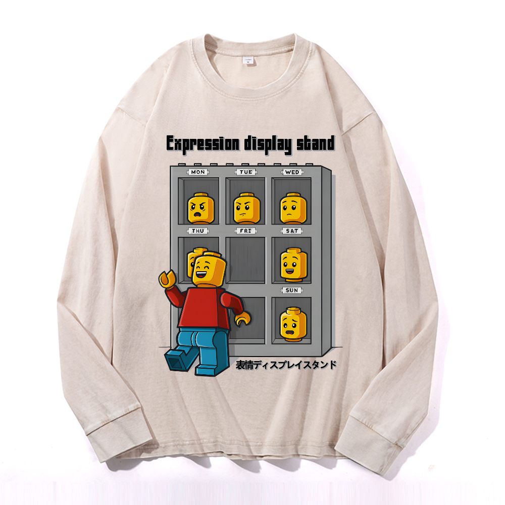 Lego Vintage Cotton Wash Long-sleeve T-shirt