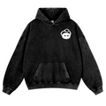 Ghibli Totoro No Face Kaonashi Vintage Washed Cotton Back Art Hoodie