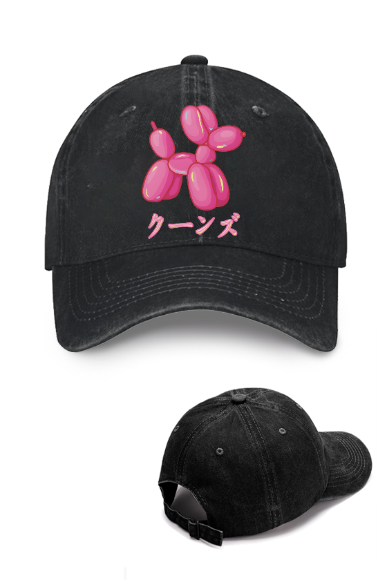 Balloon Dog Vintage Cotton Cap