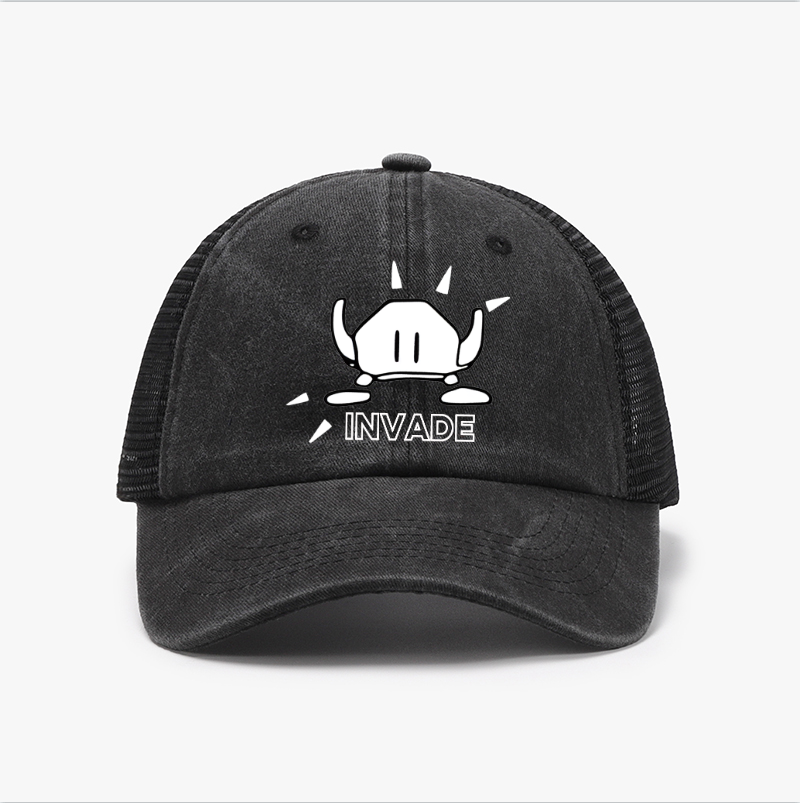 Bubble Bobble Invade  Vintage Cotton Breathable Hat