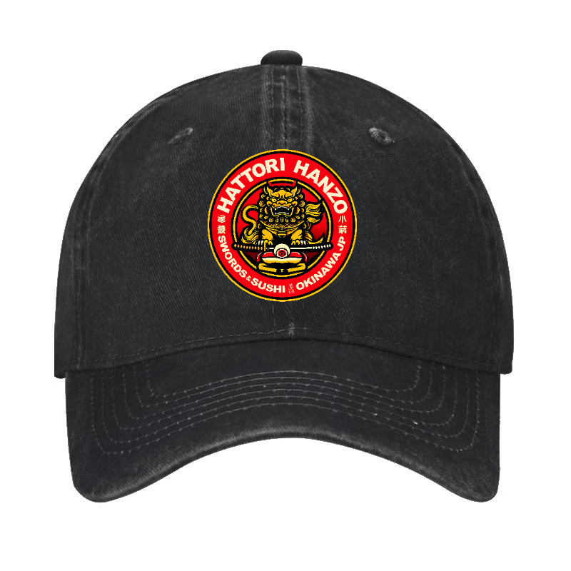 Okinawa Hattori Hanzo Komainu Vintage Cotton Cap
