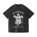 Whiskey Vintage Wash Japanese Design T-Shirt